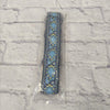 Bohemian Blue Guitar Strap