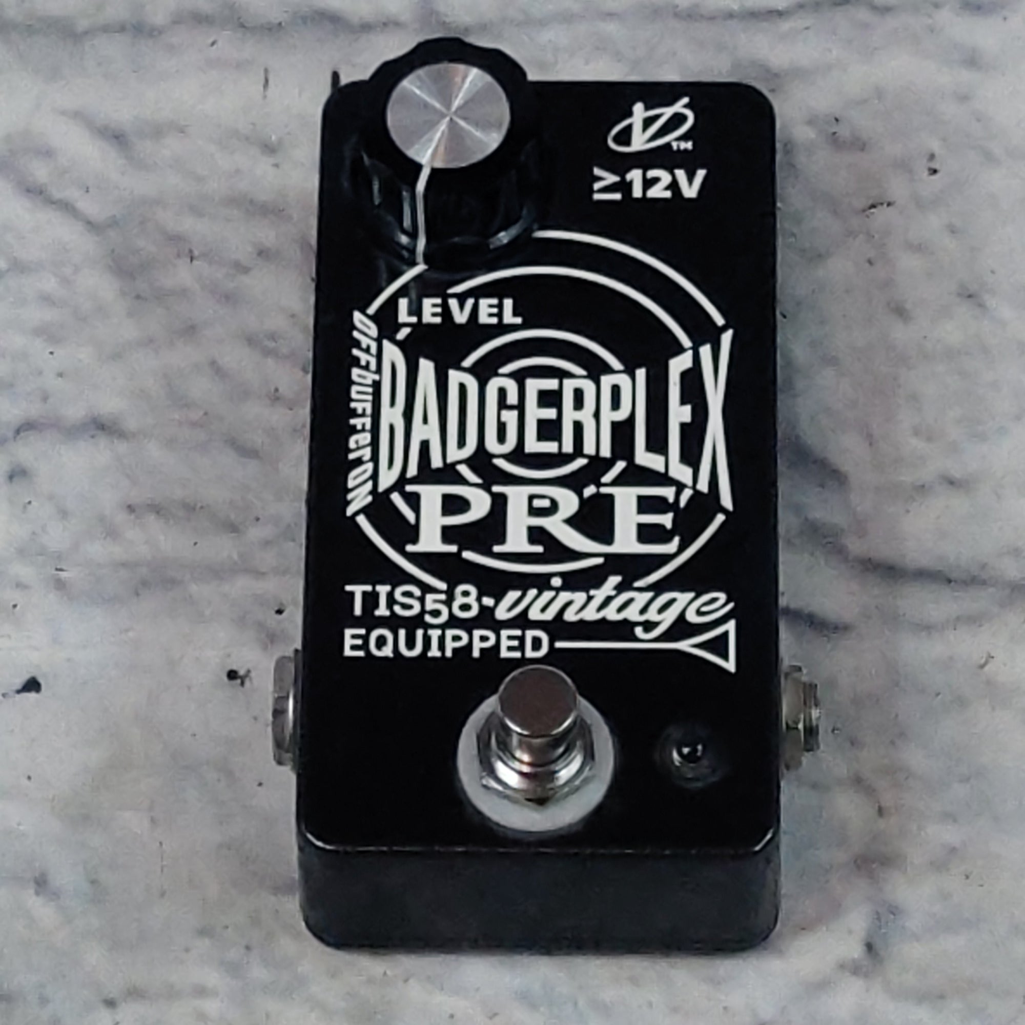 Badgerplex PRE 'Vintage' TIS58 Preamp Pedal