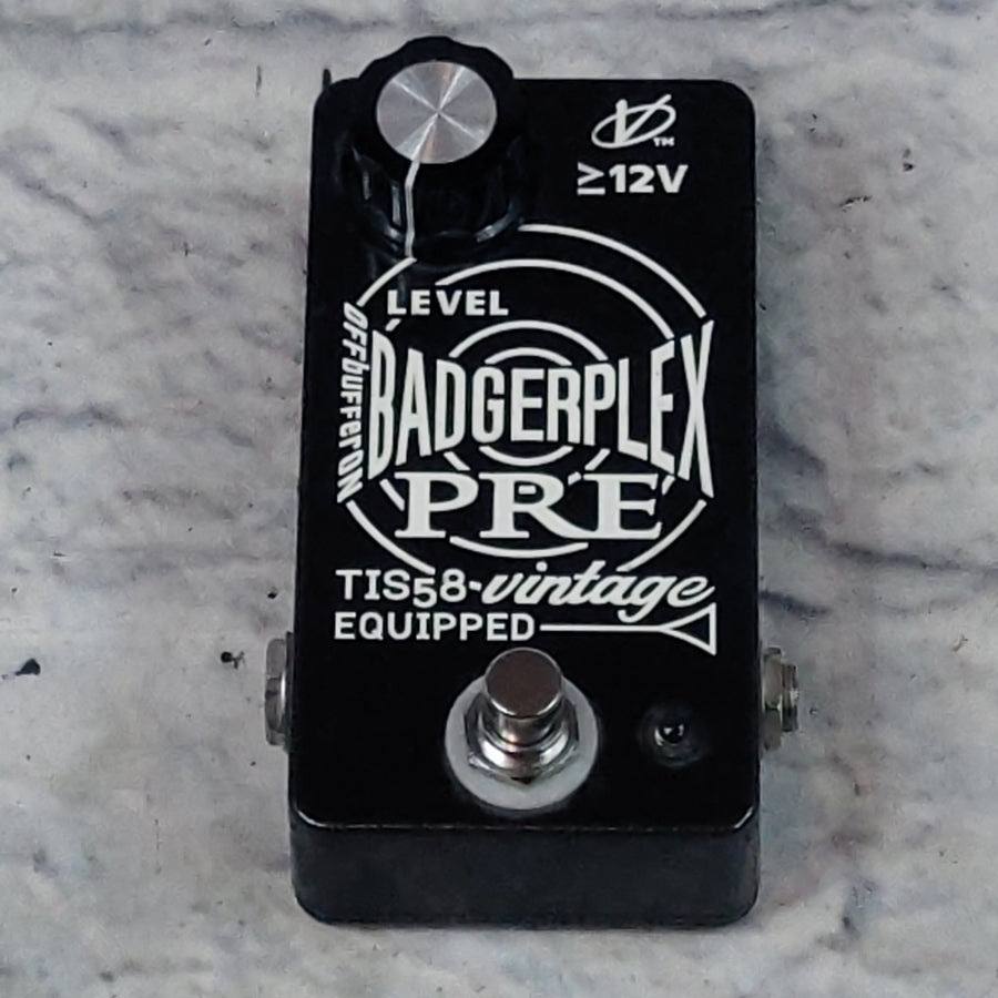Badgerplex PRE 'Vintage' TIS58 Preamp Pedal