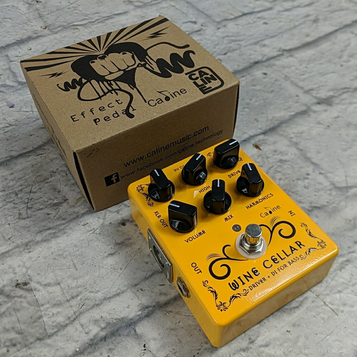 Caline CP-60 Wine Cellar Bass Driver & DI Pedal
