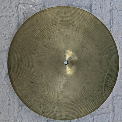 Vintage Zildjian Avedis 16 Crash Cymbal - Keyholed