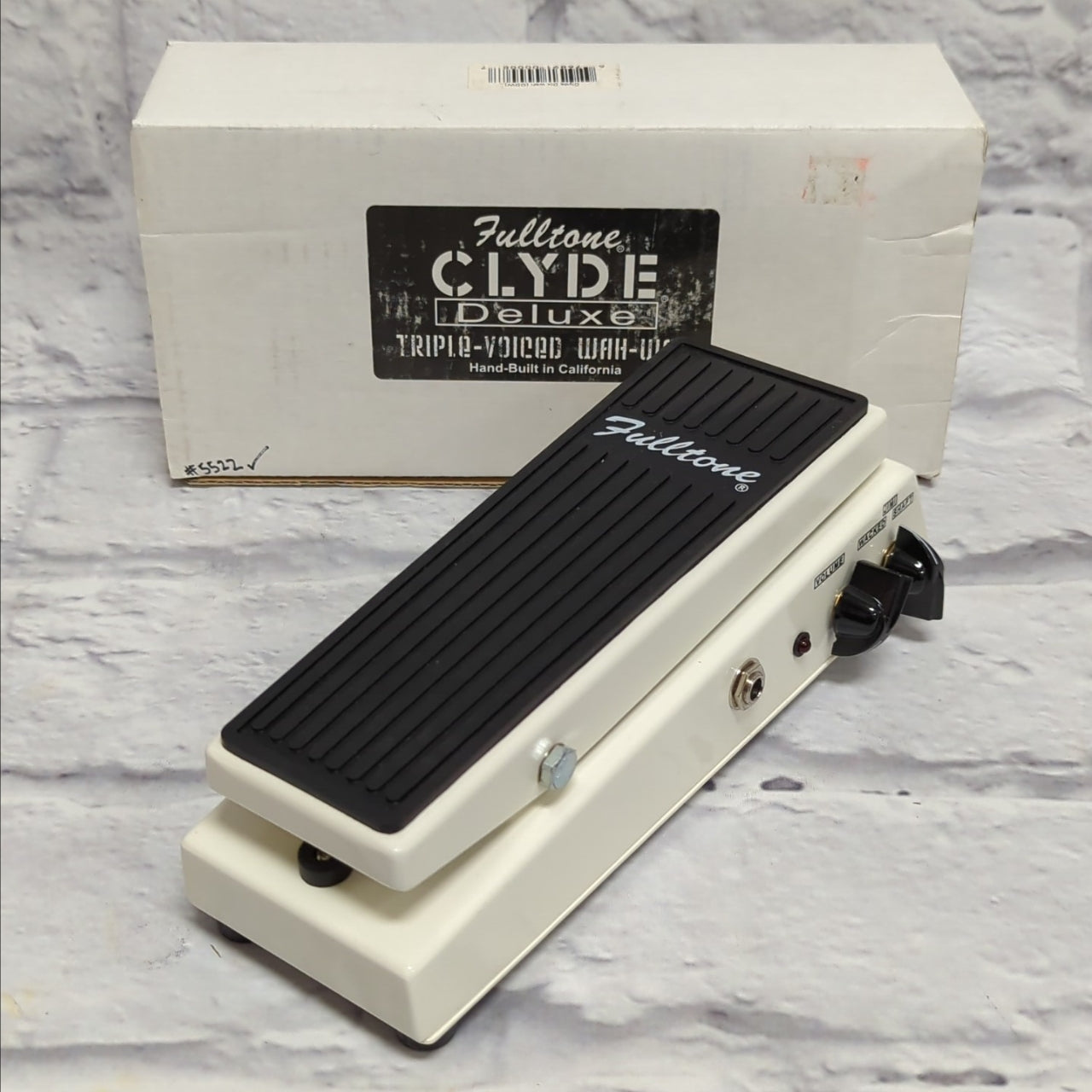 fulltone wah pedal Fulltone Clyde Deluxe Wah Pedal