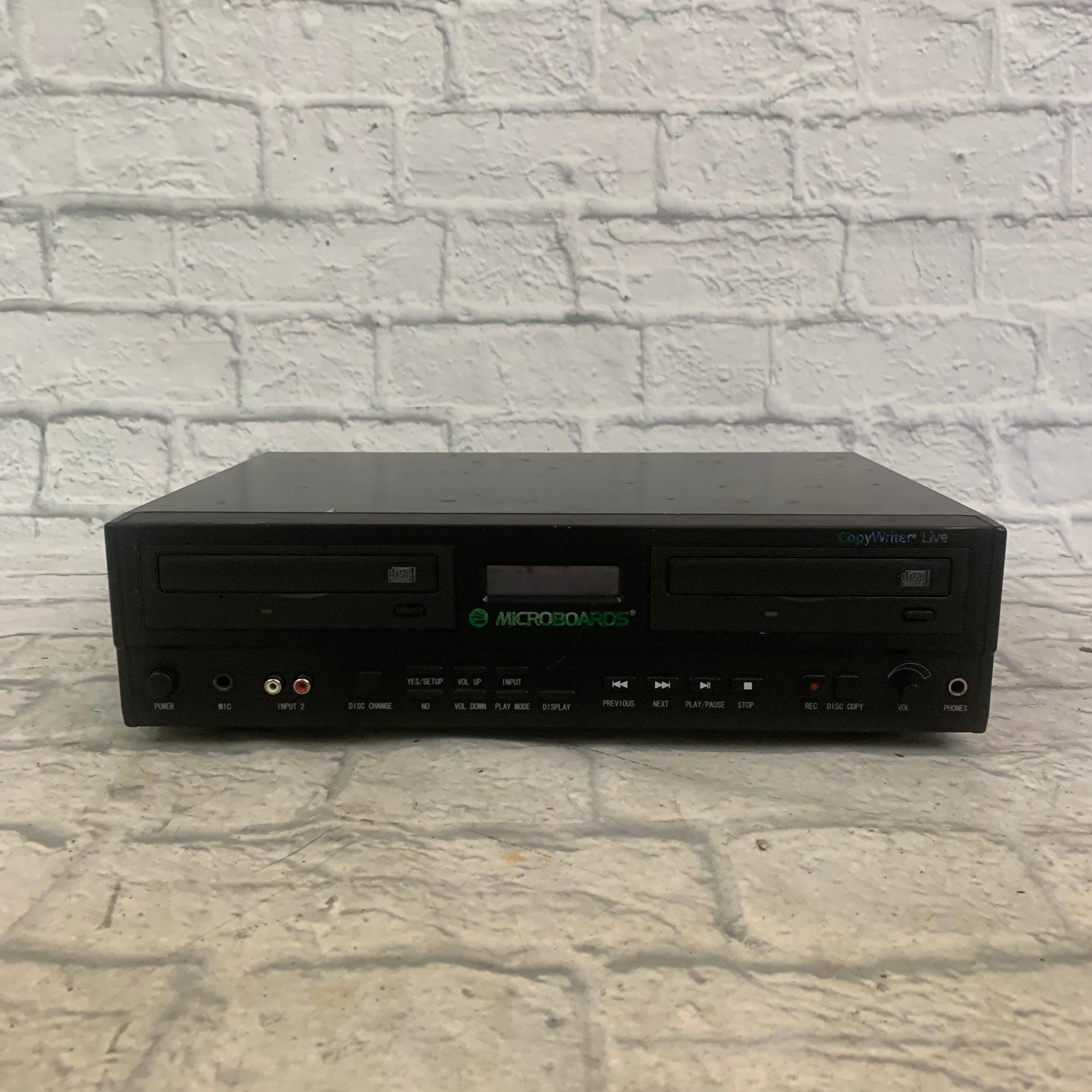 MicroBoards CopyWriter live Digital Recorder