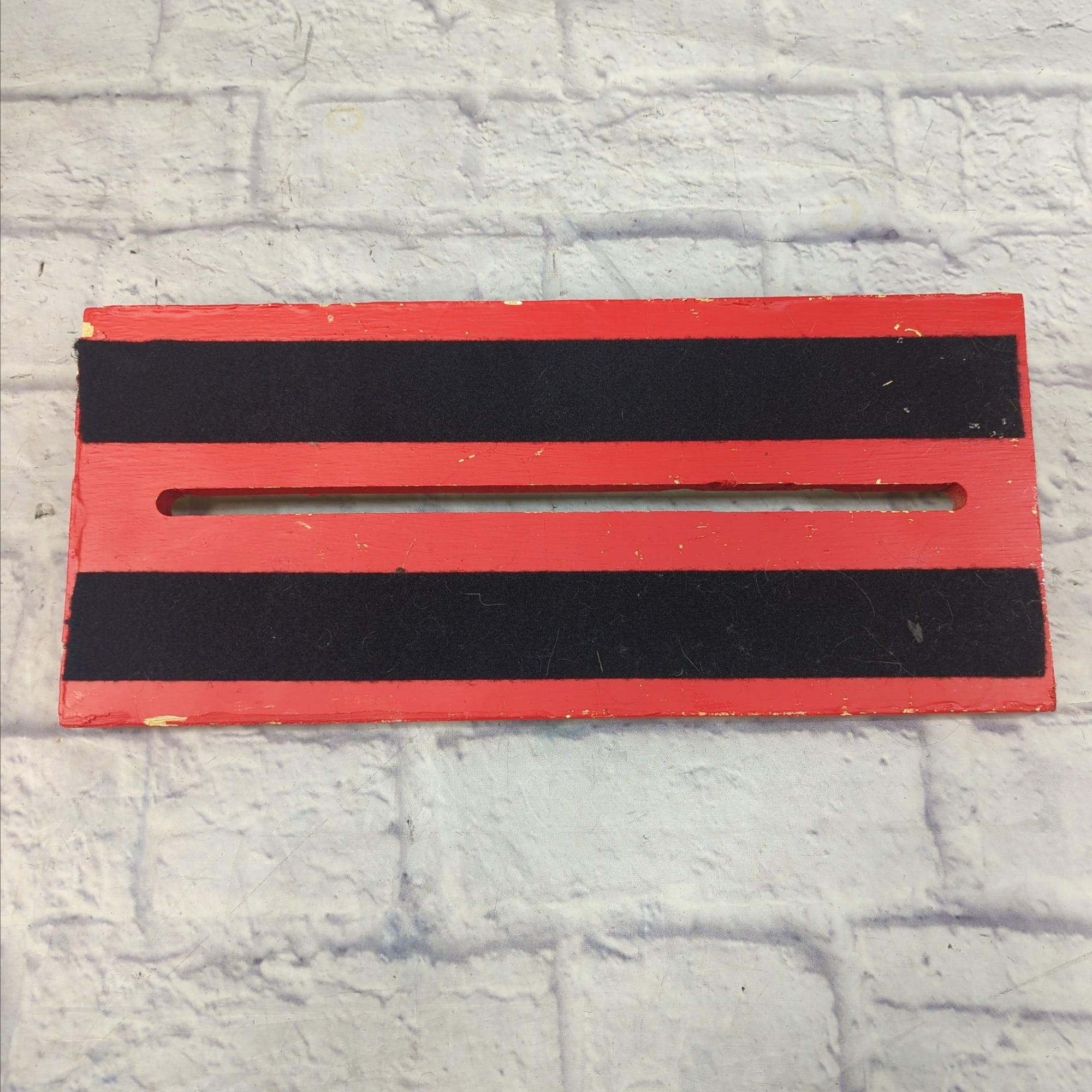 Home Made Pedal Board RED