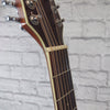 Washburn WD10S12 Dreadnaught 12 String Acoustic Guitar Natural