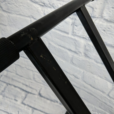 Pyle Pro PKS60 Two Tier Double X Braced Heavy-Duty DJ Coffin / Keyboard Stand
