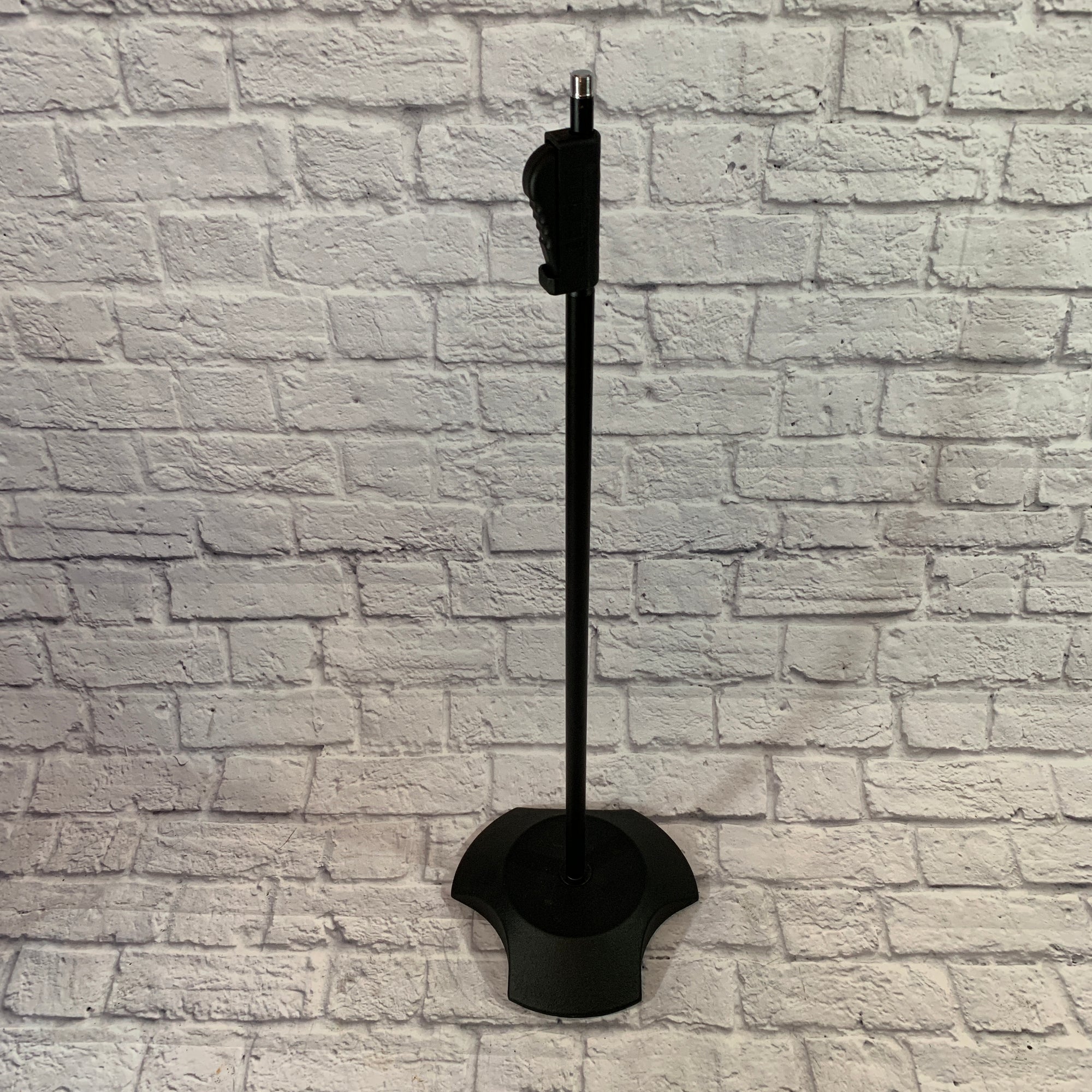 DR Pro Quick Release Round Base Microphone Stand Black