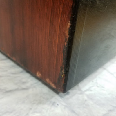 14U Rolling Wood Rack Case