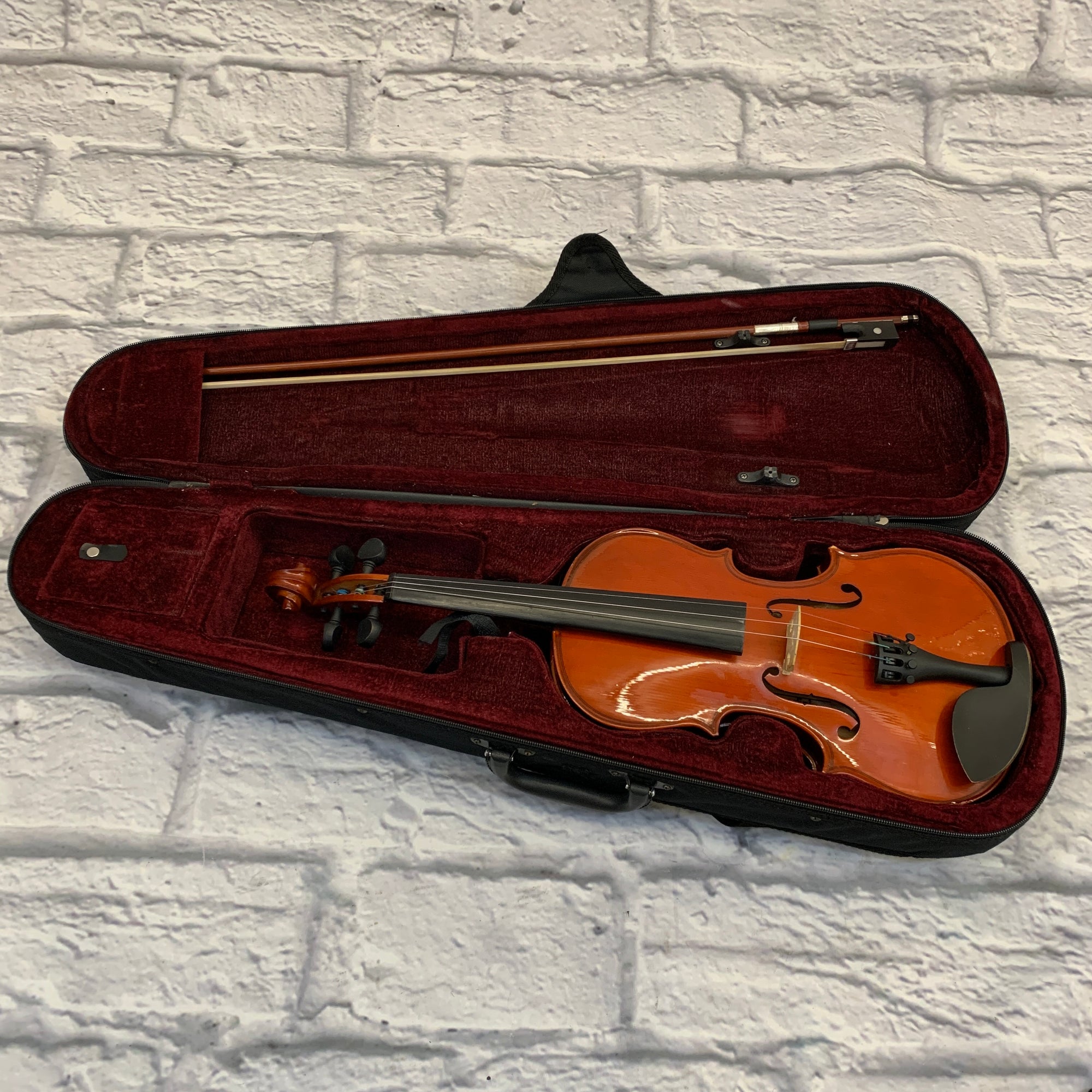 Mendini 3/4 Violin w/ Case & Bow