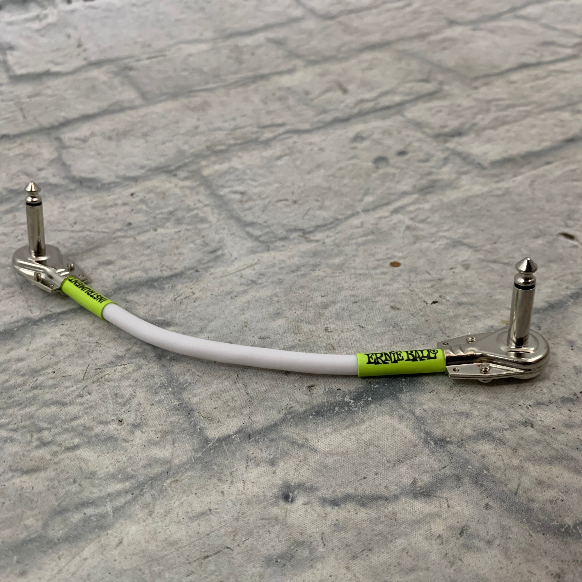 Ernie Ball 6" Patch Cable - White