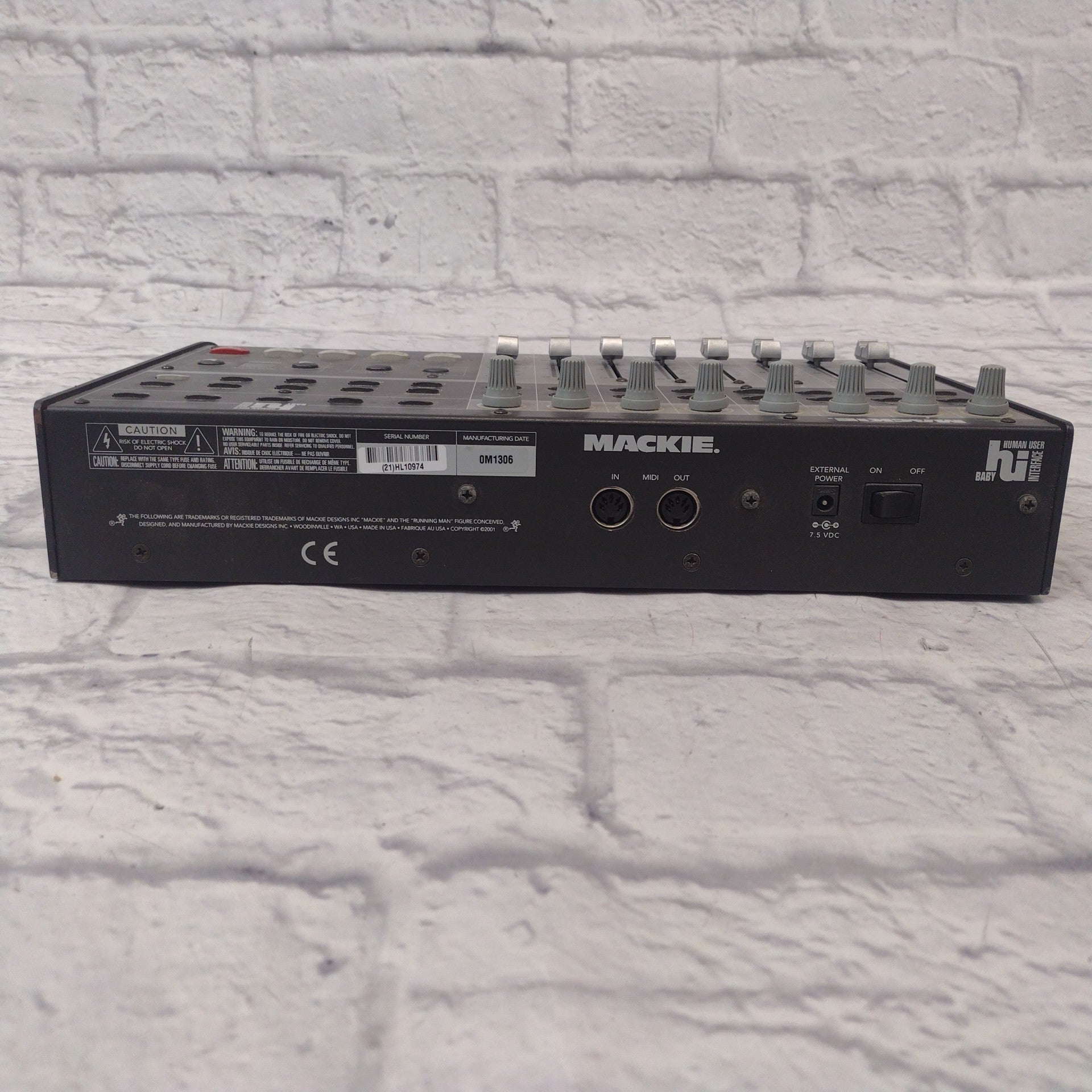Mackie Baby Hui 8-Channel DAW Control Surface