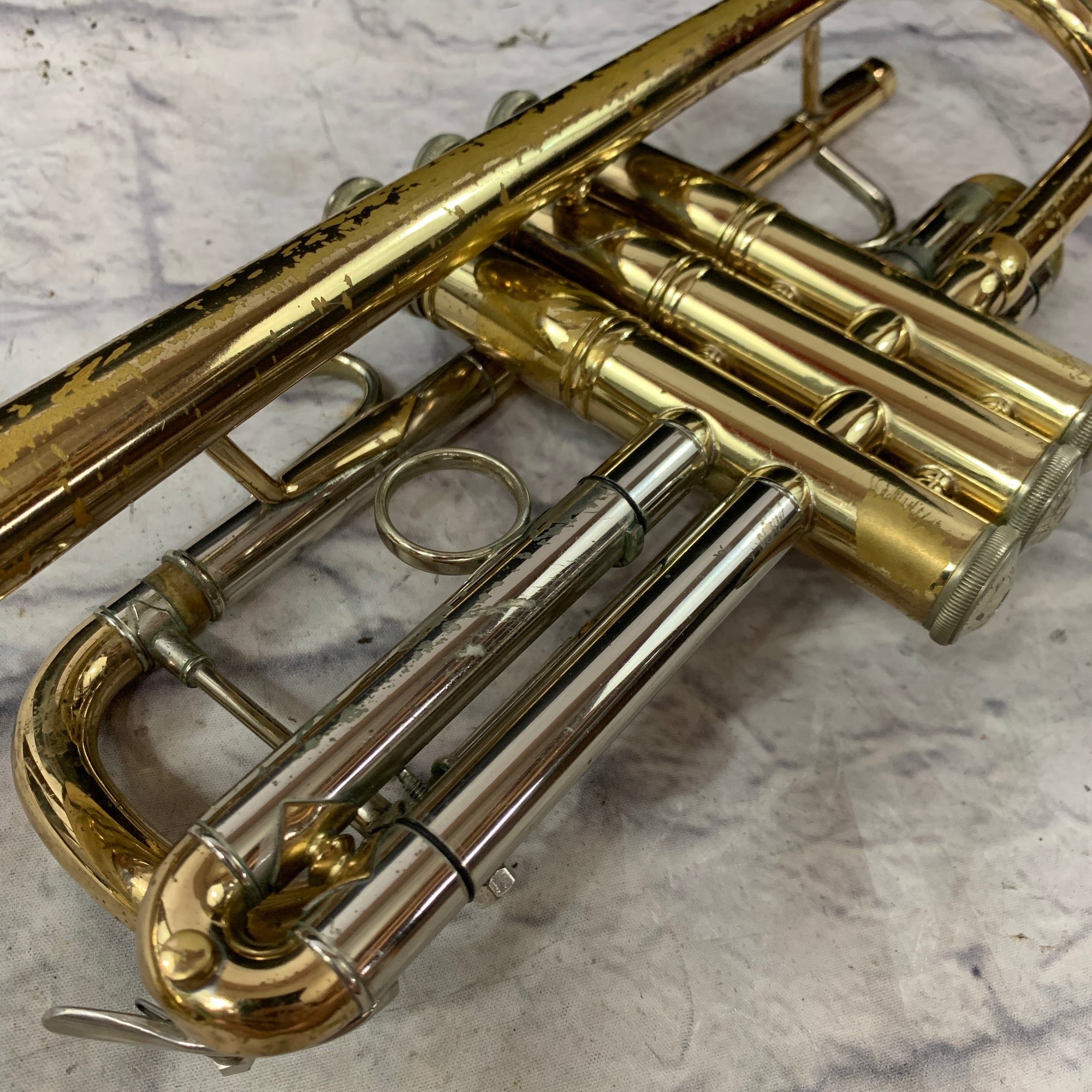 Bach Stradivarius Model 43 Silver Plated Trumpet w/ case
