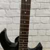 Burswood Black Strat Style Electric Guitar