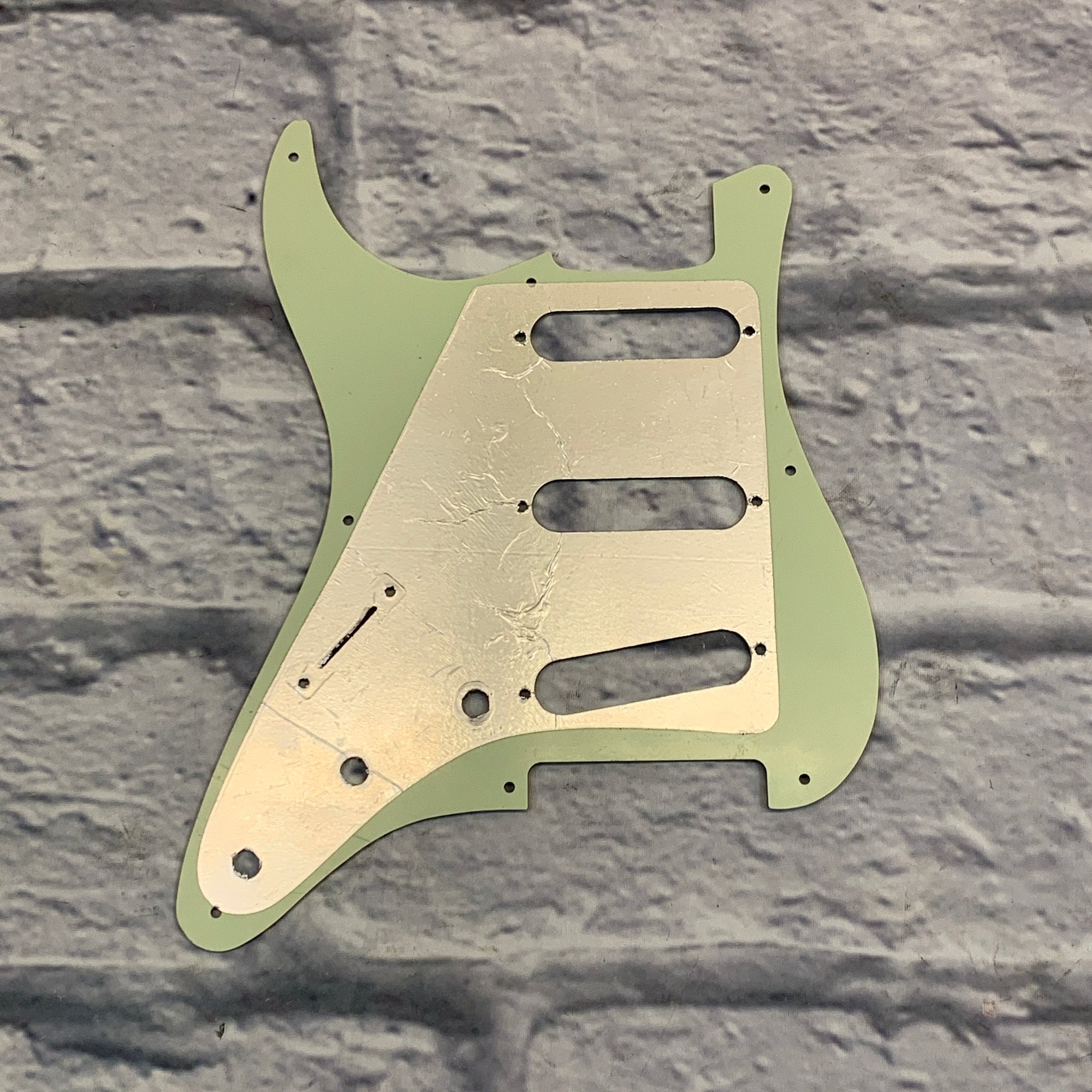 Mint Green Strat Style Pickguard