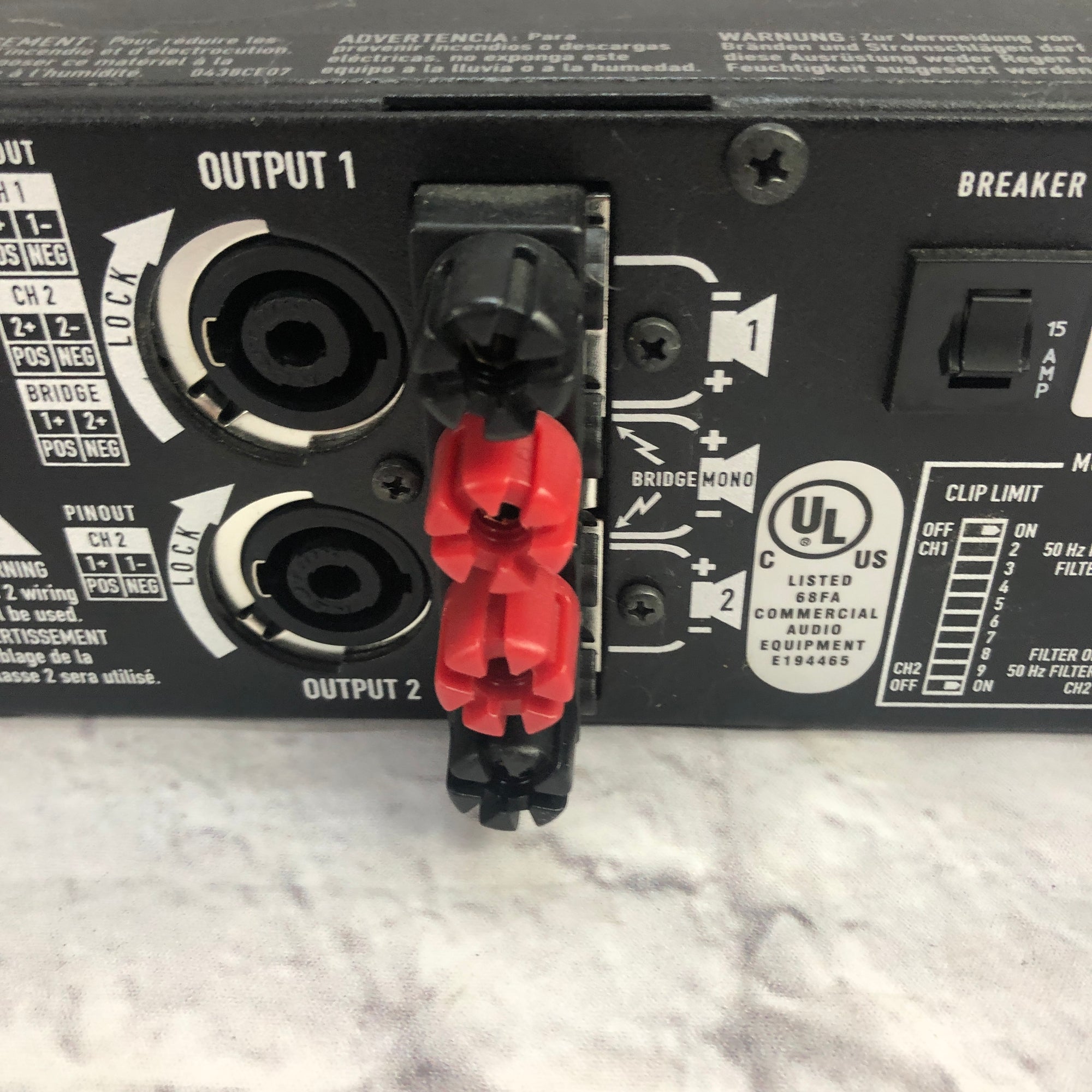 QSC RMX1850HD Power Amp