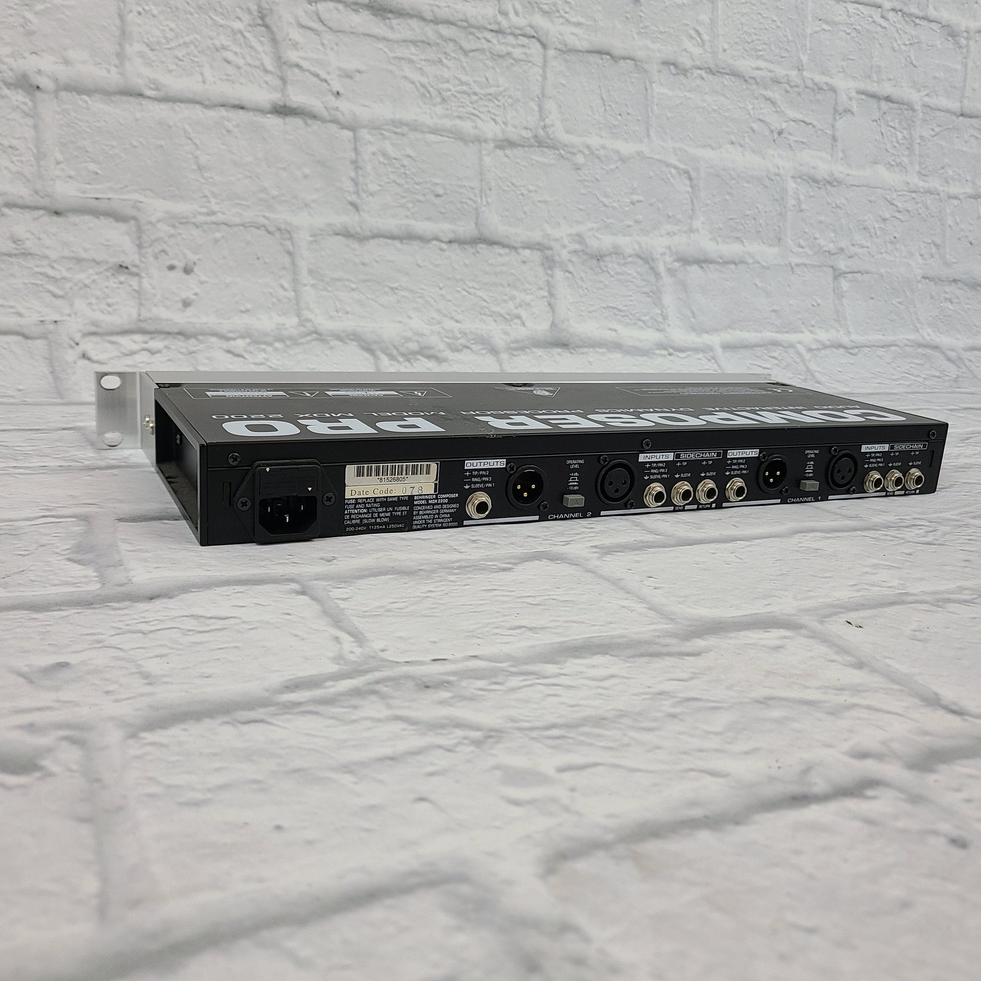 Behringer Composer Pro-XL Compressor / Limiter