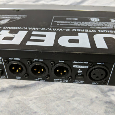 Behringer Super X-Pro Rack Unit