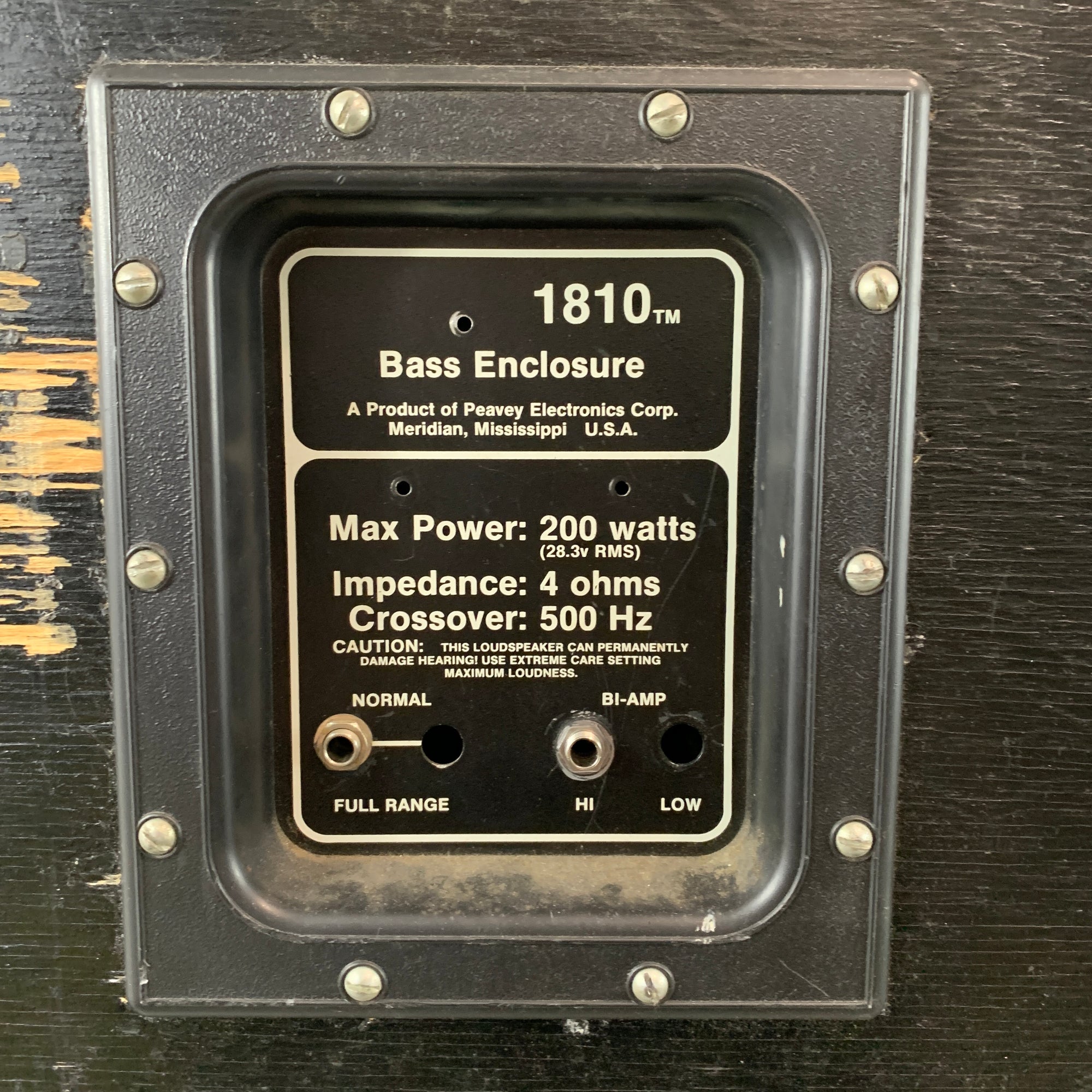 Peavey 1810 Converted to 2x15"