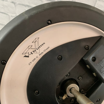 Roland CY-12 R/C V-Cymbal 12" Ride / Crash Trigger Pad with Stand and Clamp