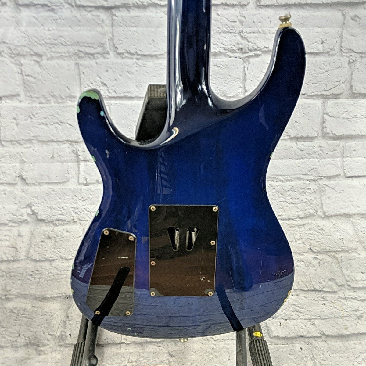 Brownsville Super Strat w/ Floyd Rose Licensed Copy Deep Ocean Blue