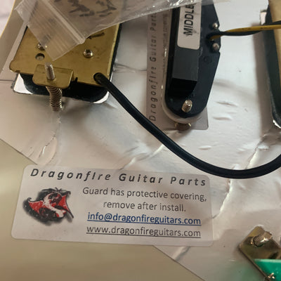Dragonfire Loaded Pickguard HSH Configuration
