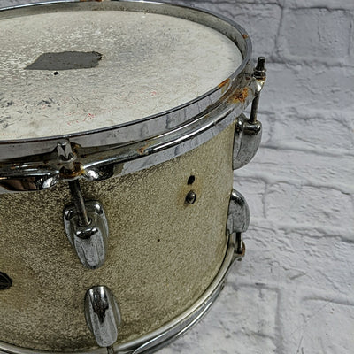 Slingerland Vintage 12 Silver Sparkle Tom