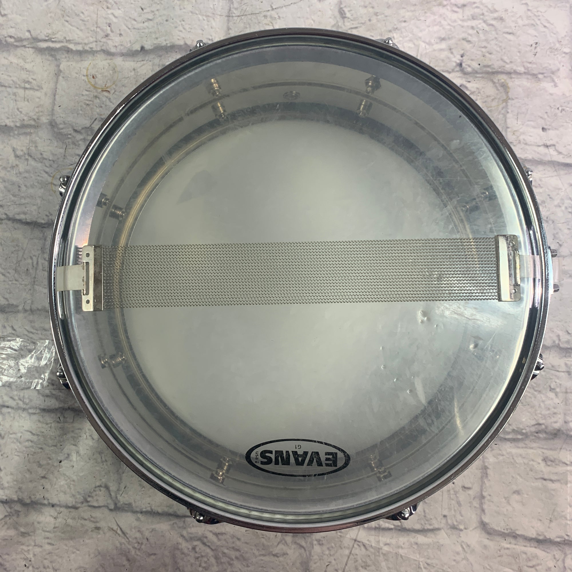 Pearl 14 Mirror Finish Steel Shell Snare Drum