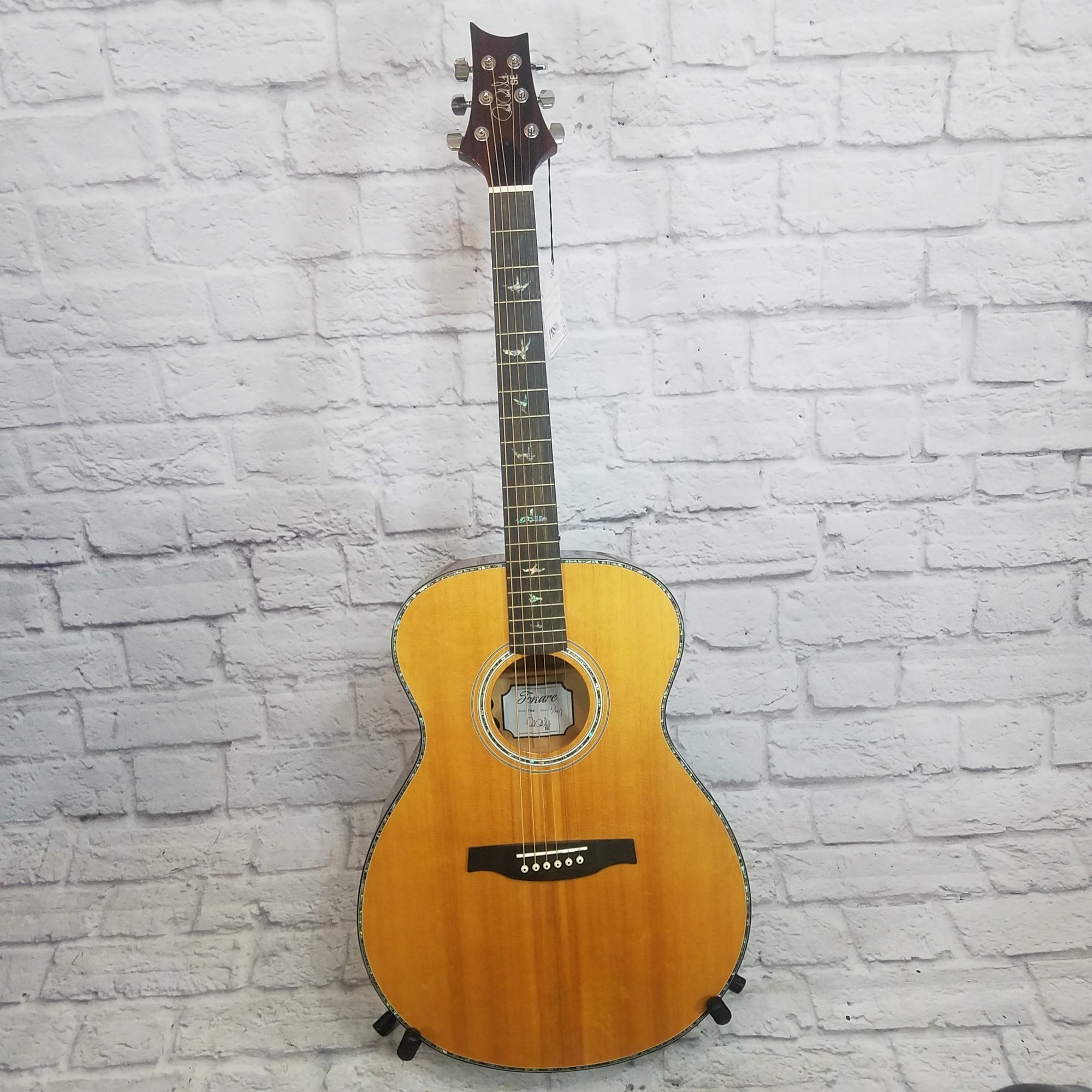 Paul Reed Smith SE T50E Solid Spruce/Maple Tonare Grand with Fishman GT1 Electronics Natural 2018