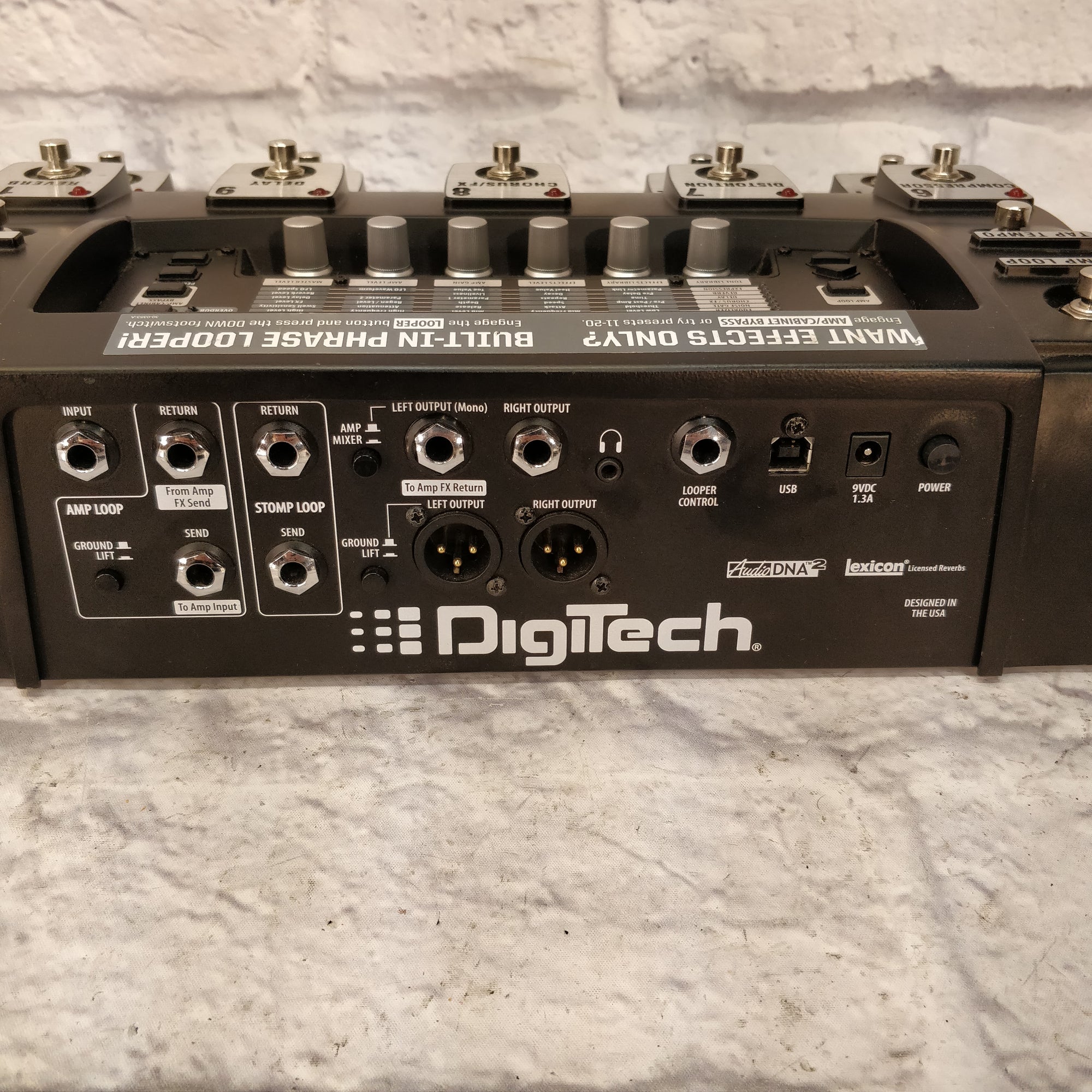 DigiTech RP1000 Integrated Effects Switching System - Evolution Music