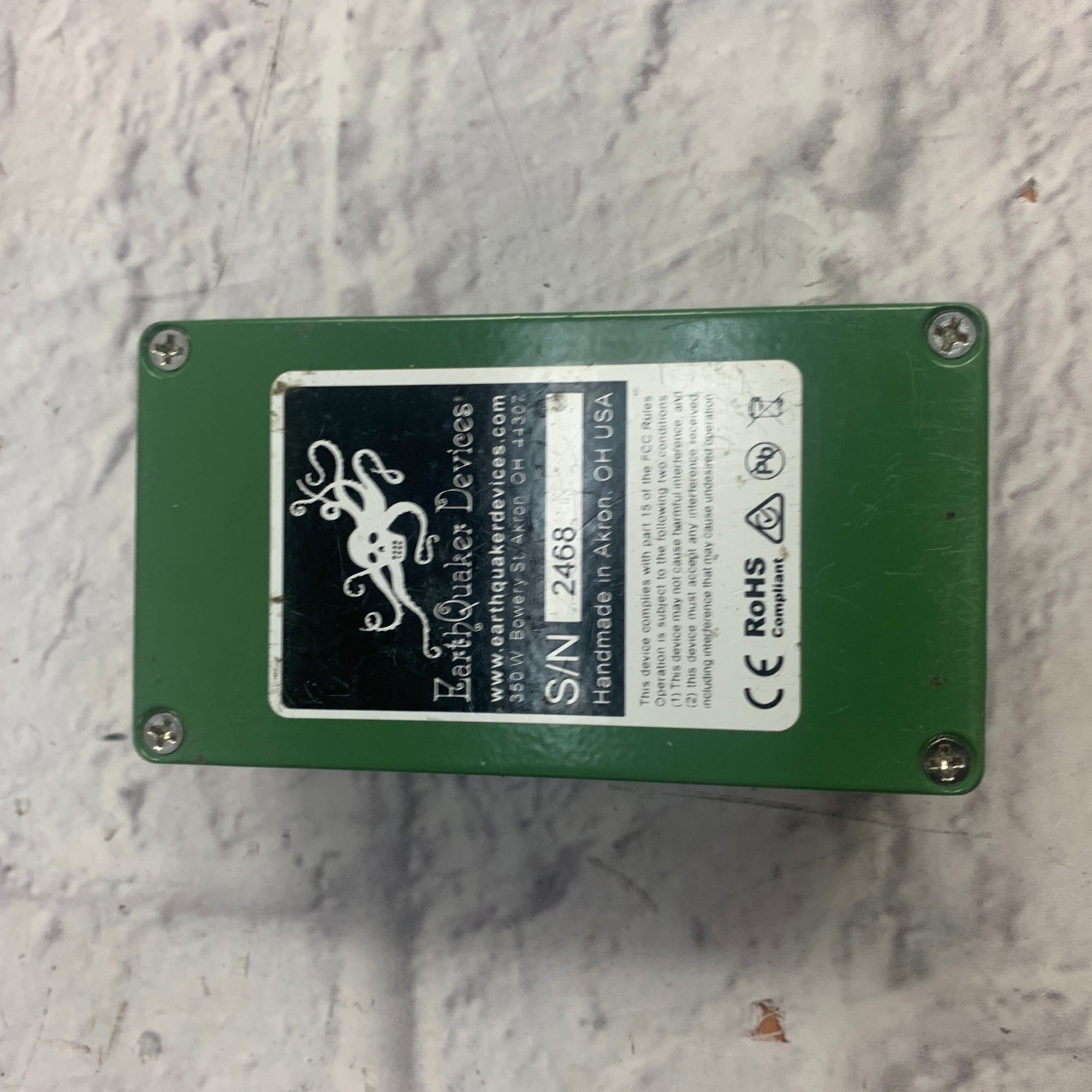 EarthQuaker Devices Plumes Overdrive pedal