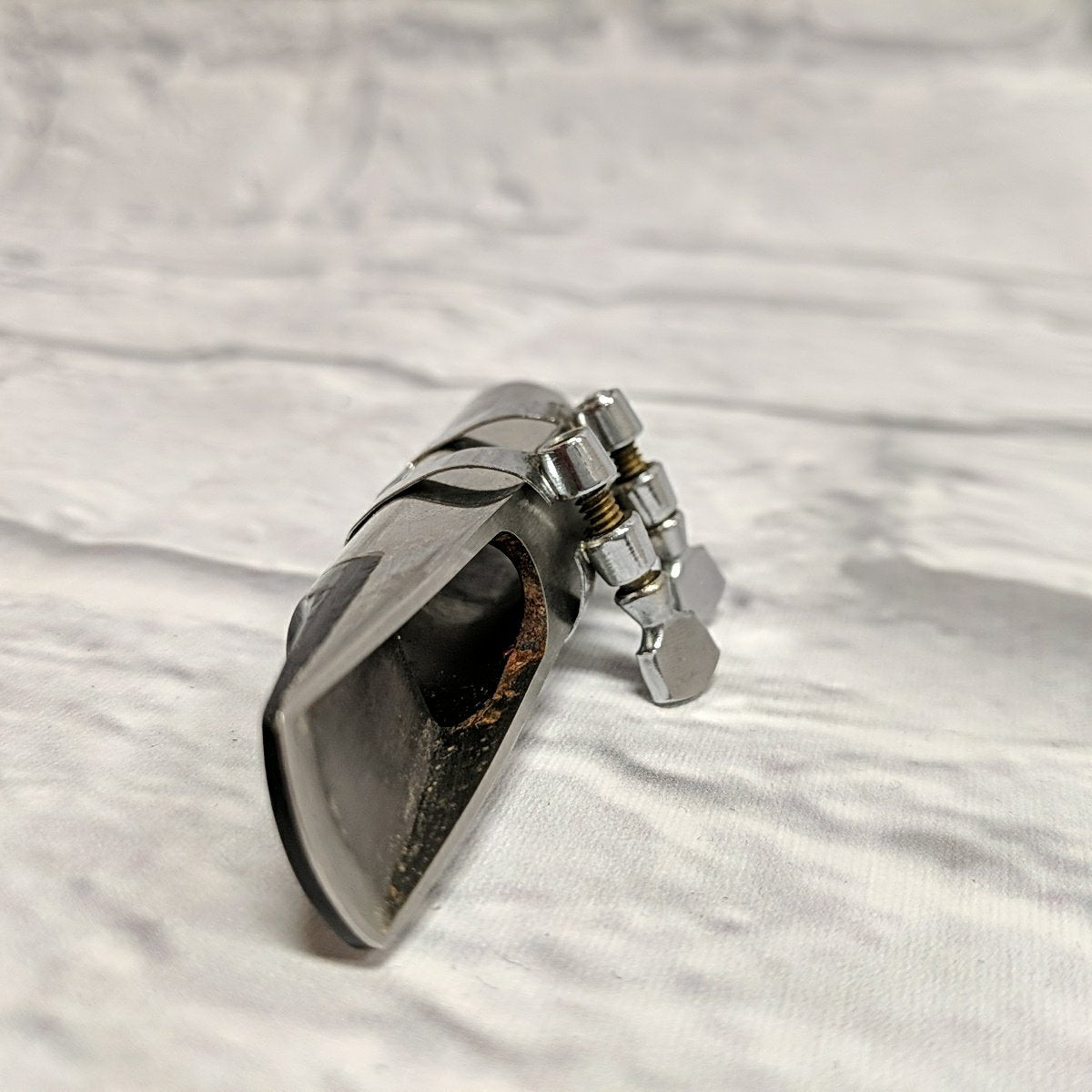 Vintage Brilhart Level Air 4 Alto Saxophone Mouthpiece Silver