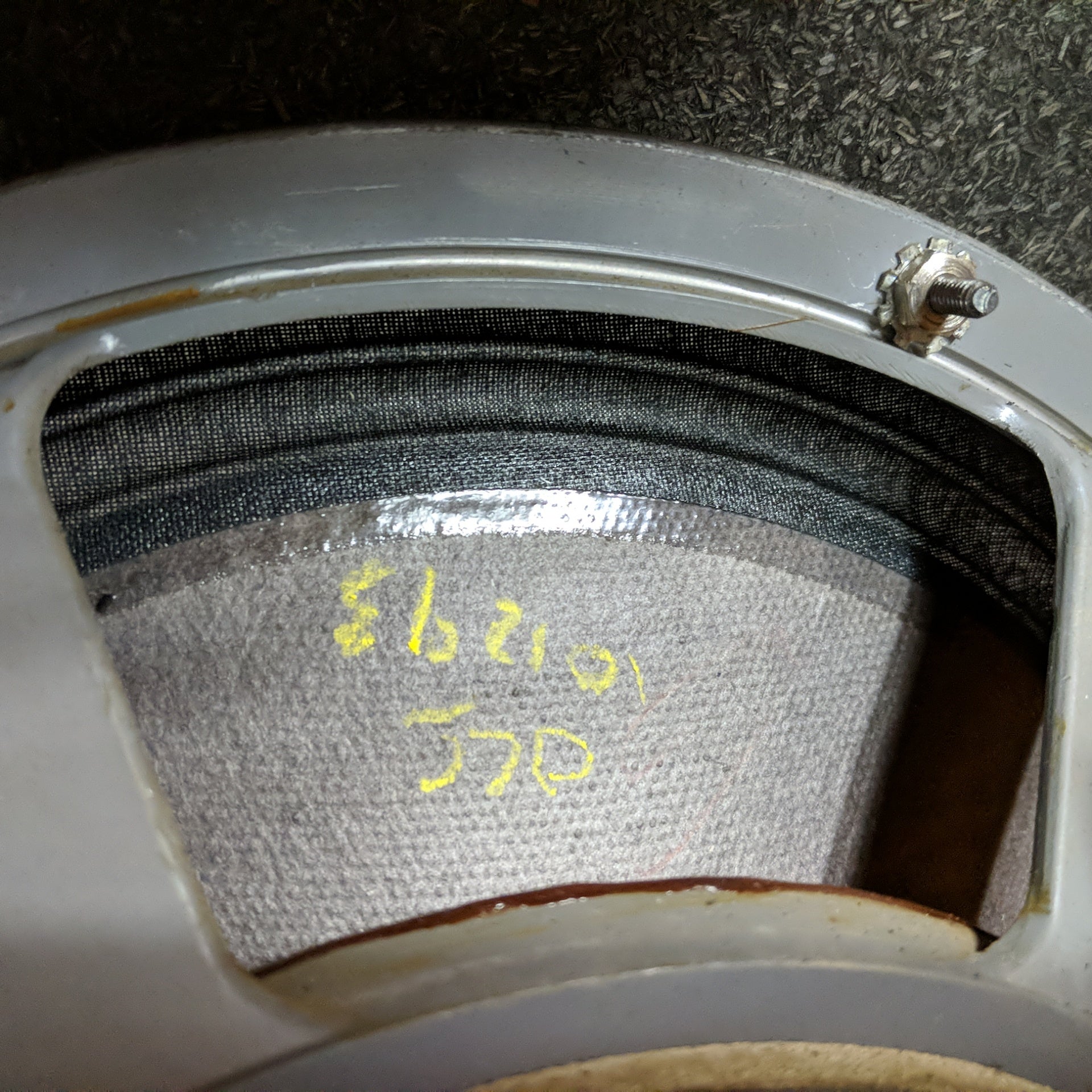 Vintage 2x12 Fender Cab with pair of Vintage JBL Signature Speakers 120F-6