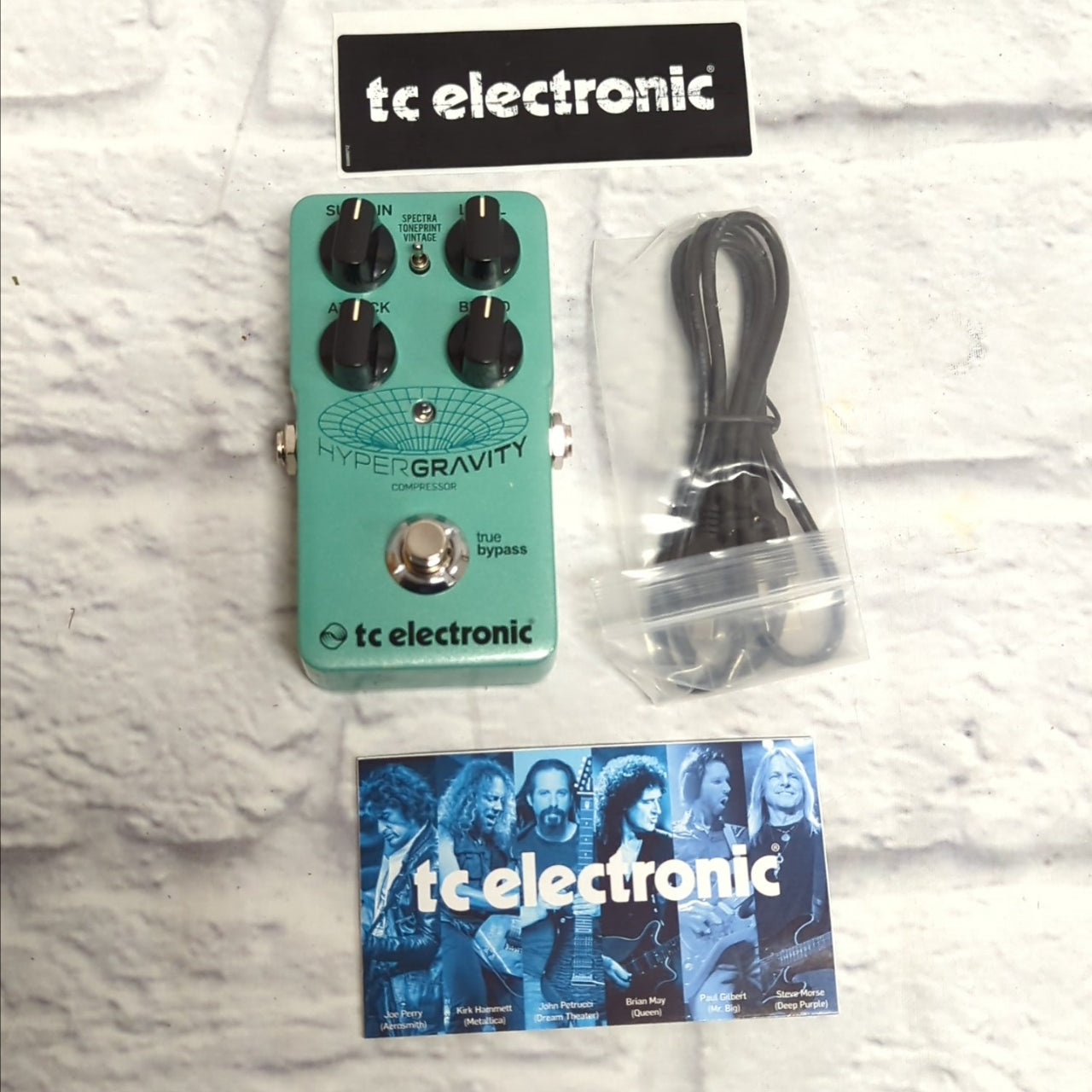 tc electronic hypergravity compressor pedal TC Electronic Hypergravity Compressor Pedal