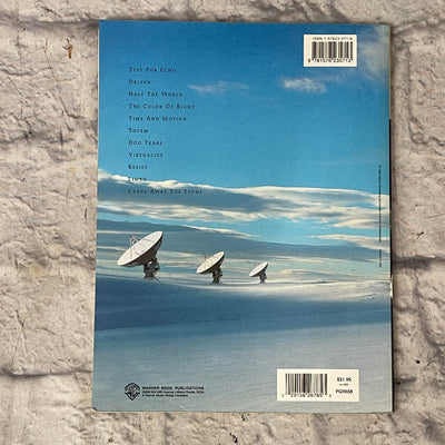 Rush Test For Echo Guitar Tab Song Book 1997 Paperback