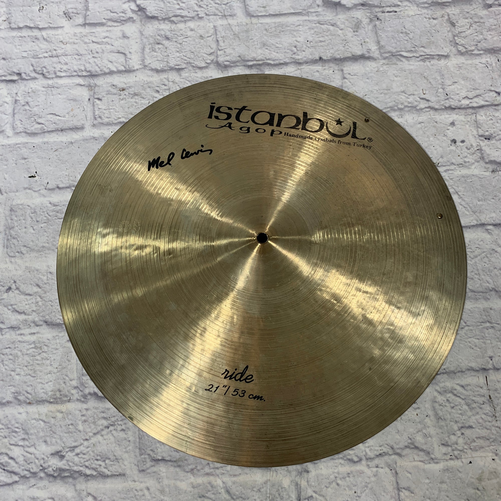 Istanbul AGOP 21 Mel Lewis Ride Cymbal