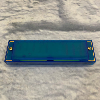 Hohner Kids Clearly Colorful Harmonica Blue