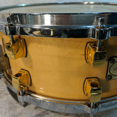 Yamaha Maple Custom Snare Drum 5x14 Made in Japan