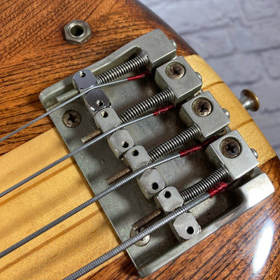 Greco GOB II Brazen Picker Professional 4 String Fretless Conversion Bass