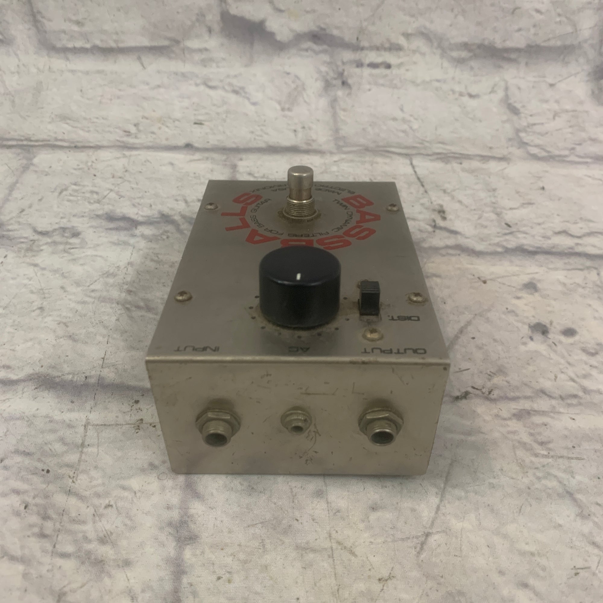 Electro-Harmonix Bassballs Envelope Filter Bass Guitar Pedal 1980s Made in USA