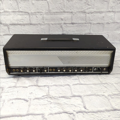Teisco Vintage Checkmate 50 Tube Guitar Amp Head AS IS