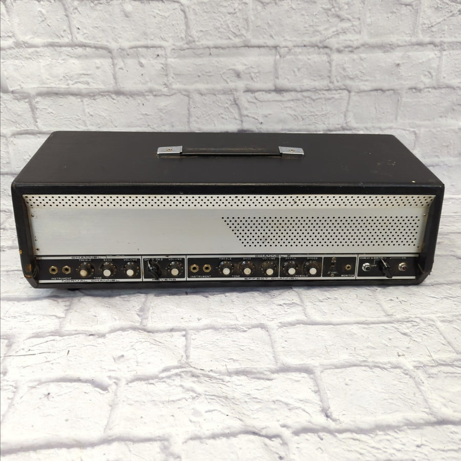Teisco Vintage Checkmate 50 Tube Guitar Amp Head AS IS