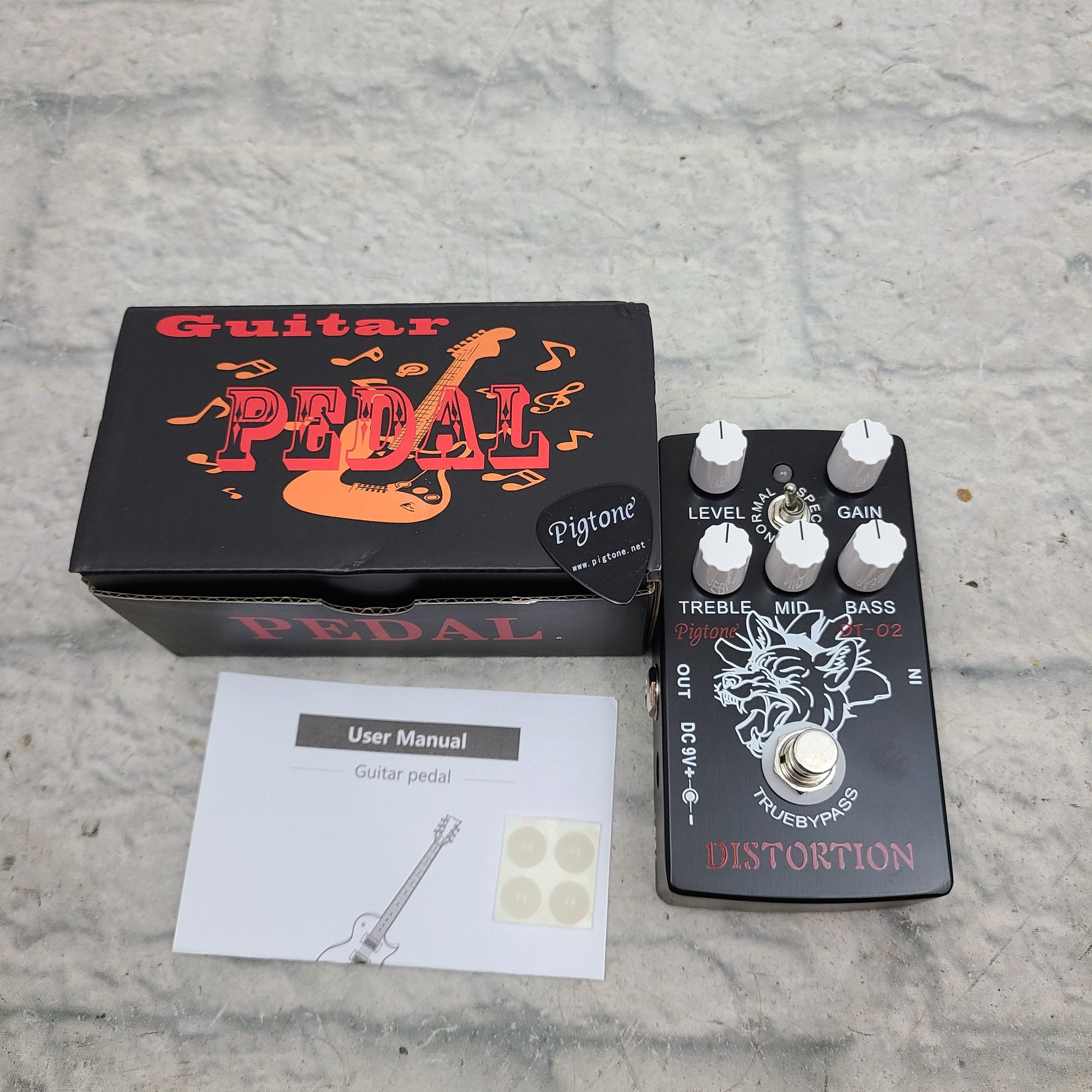 Pigtone DT-02 Distortion Pedal