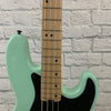 Schecter J4 Diamond Series 4 String Bass - Sea Foam Green