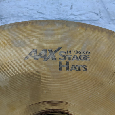 Sabian 14" AAX Stage Hi-Hat (Pair)
