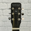 Nashville Guitar Works D10EB Dreadnought Acoustic Guitar - Edgeburst