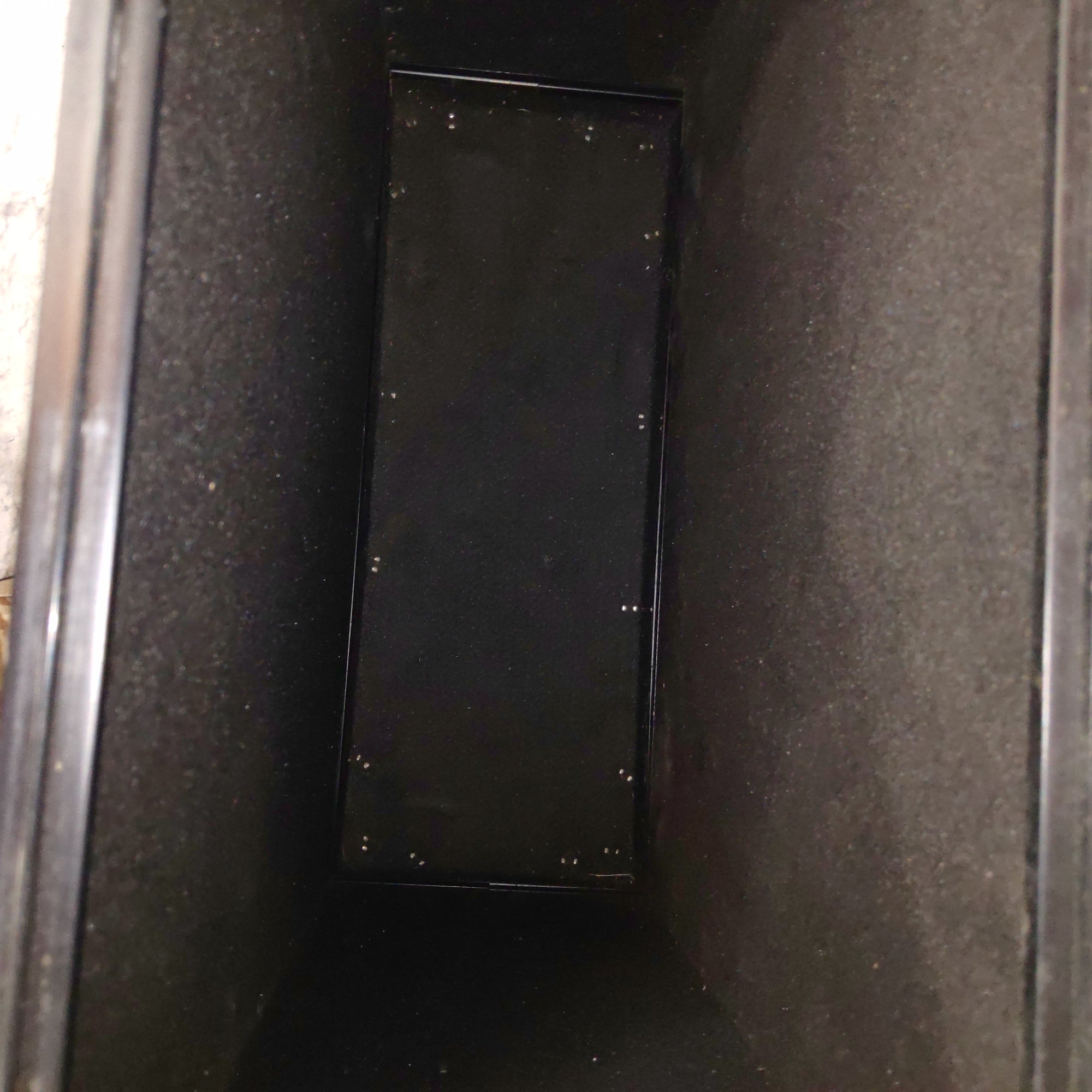 Black Carpeted 4U Rack Case