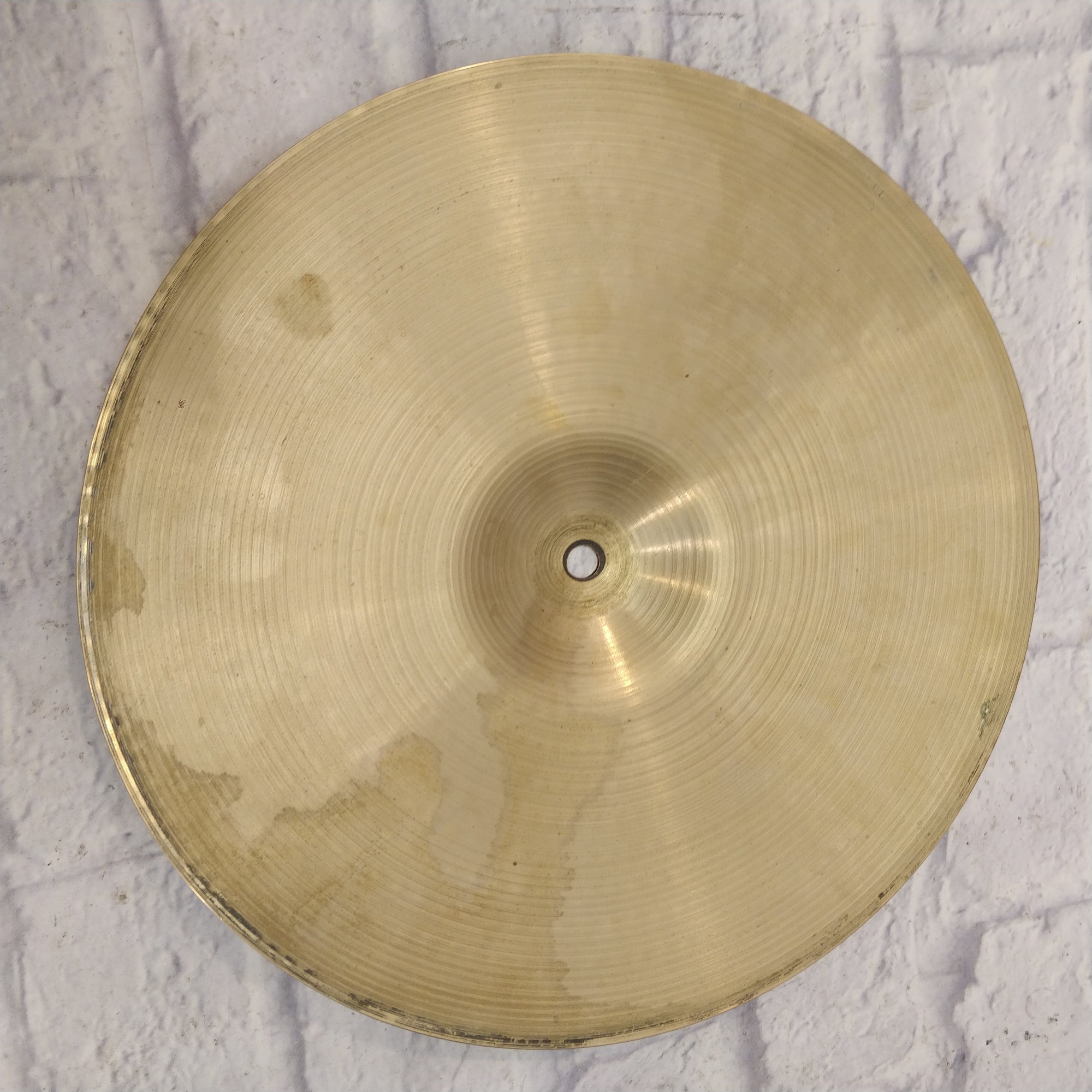 Vintage Late 60s Zildjian 14in Hi Hat Cymbal Pair