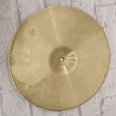 Vintage Late 60s Zildjian 14in Hi Hat Cymbal Pair