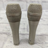 Shure SM62 Microphone Pair 1980s