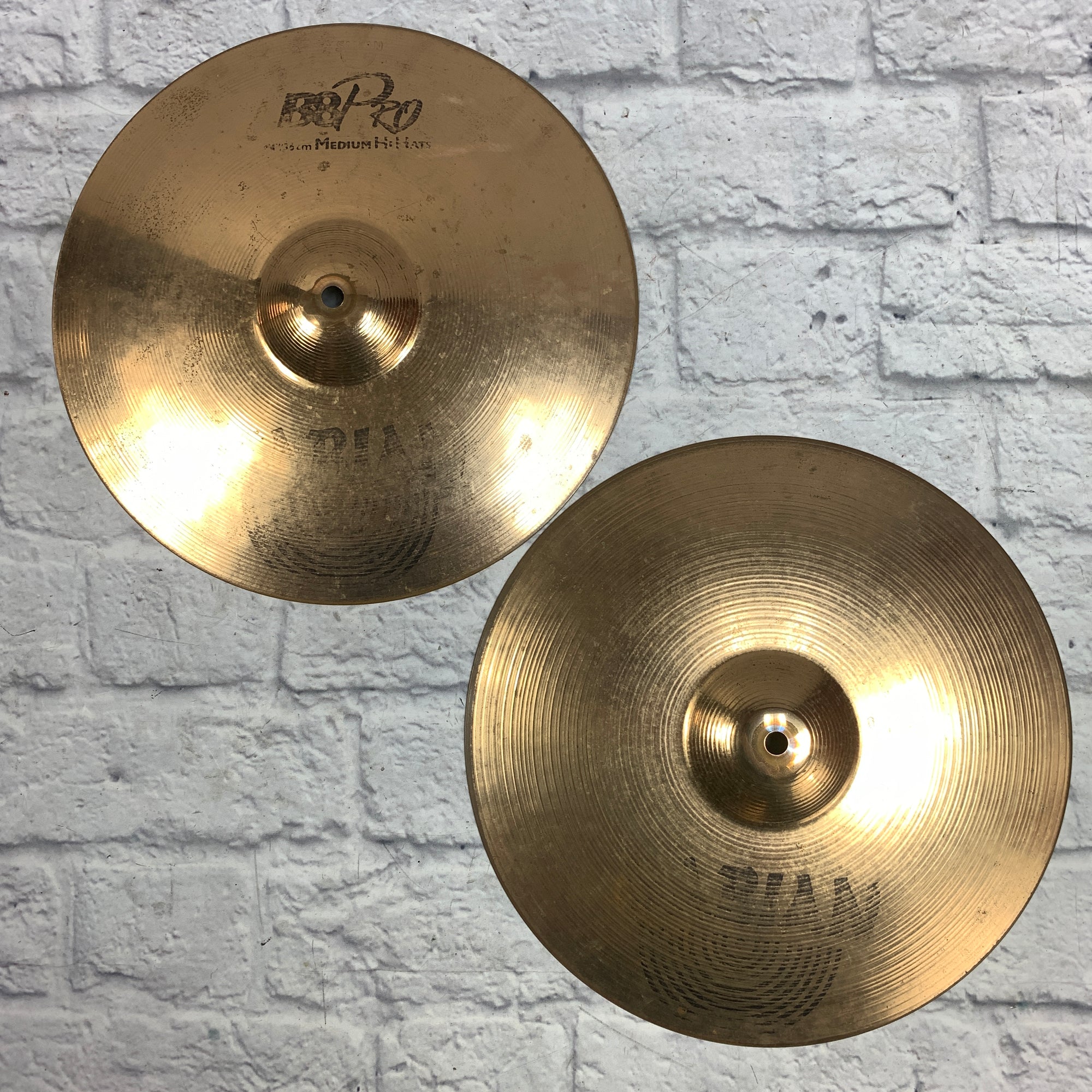 Sabian B8 Pro Medium Hi Hats 14